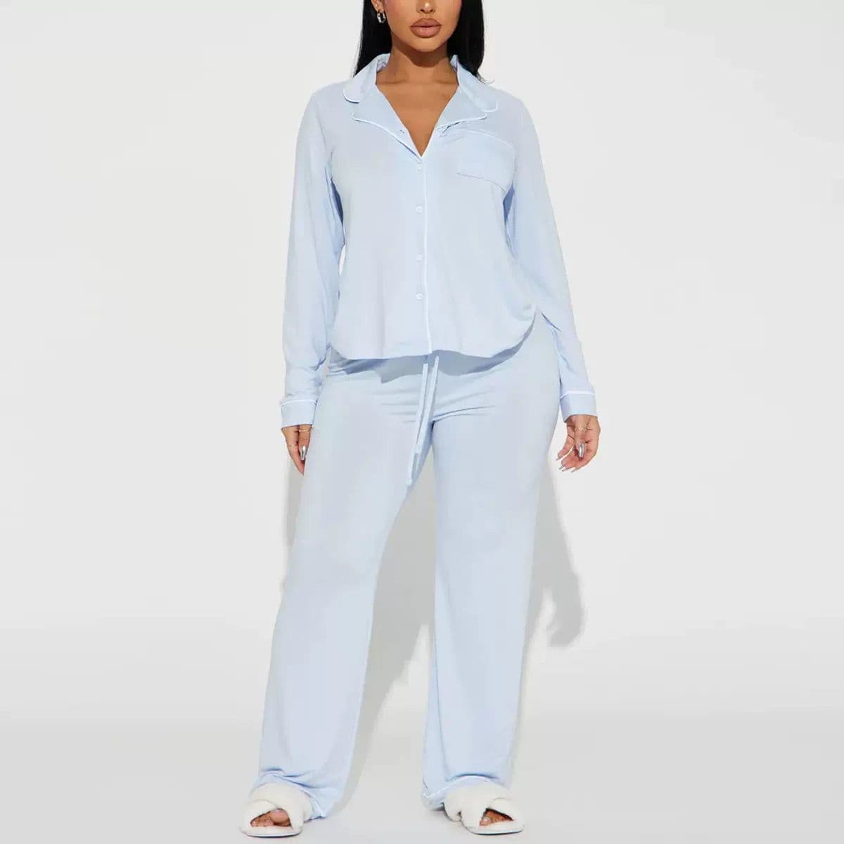 luxury pajamas set view 3