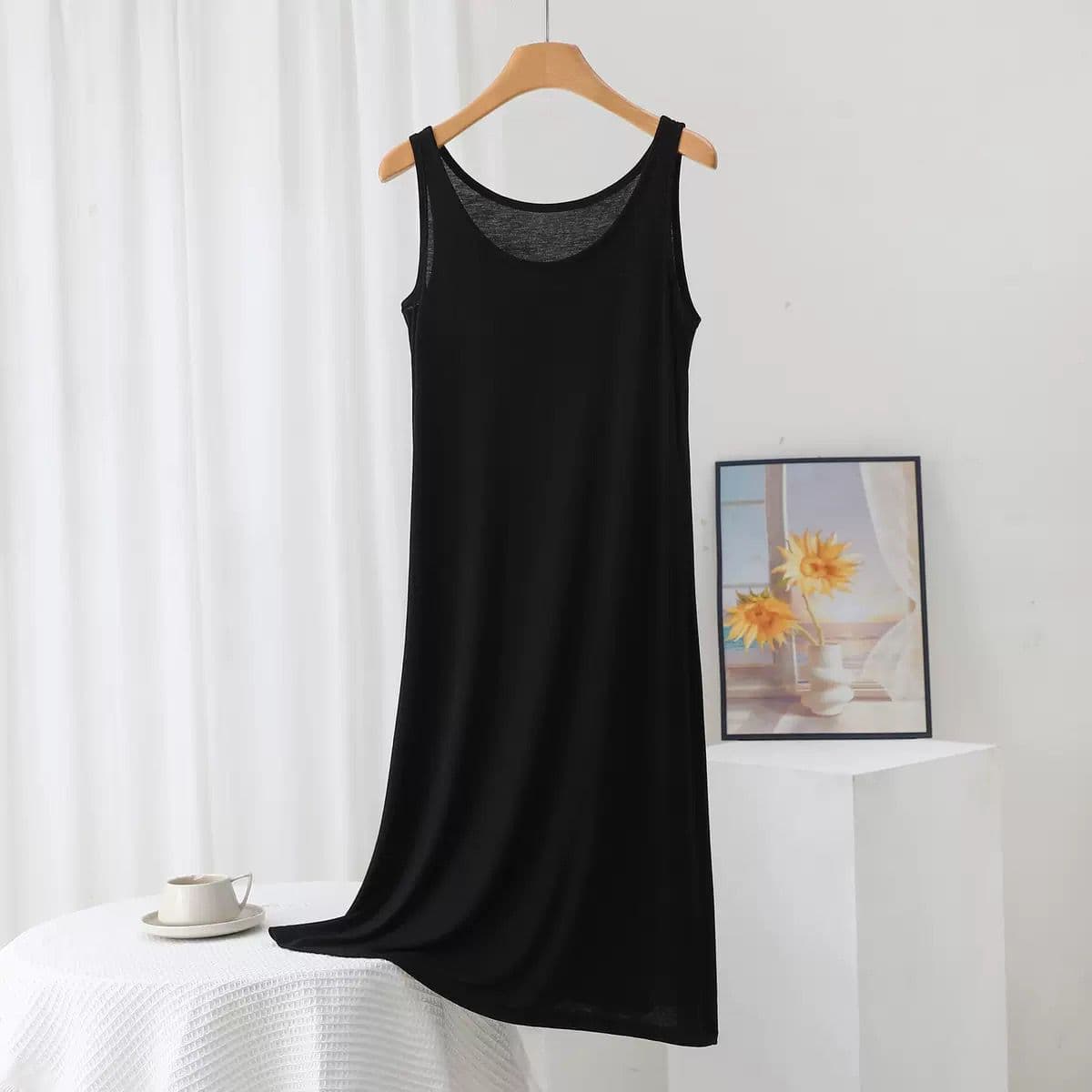 sleeveless night gown view 4