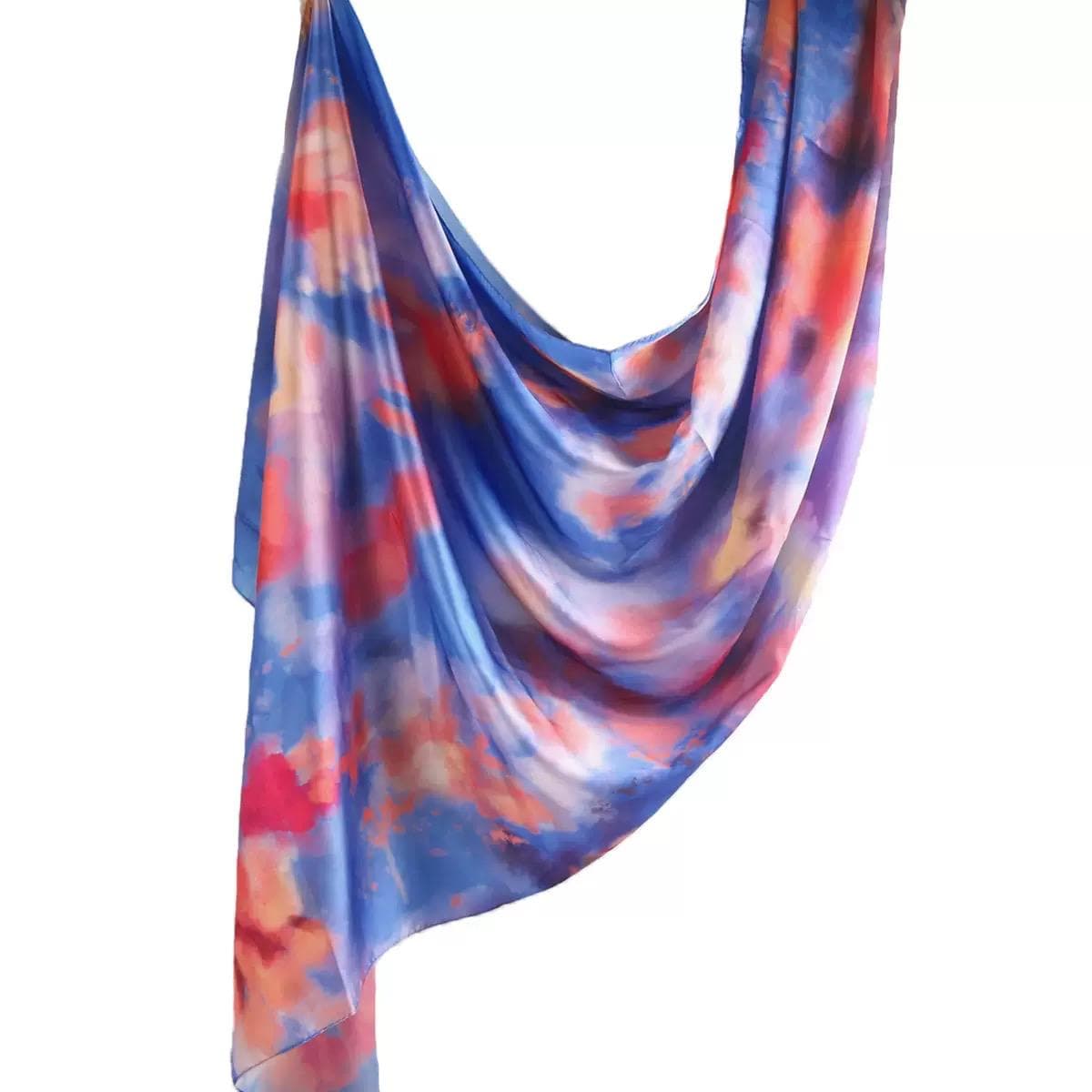 printed flow scarf