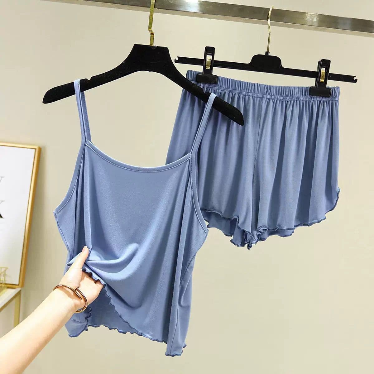 girls cami and short set view 5