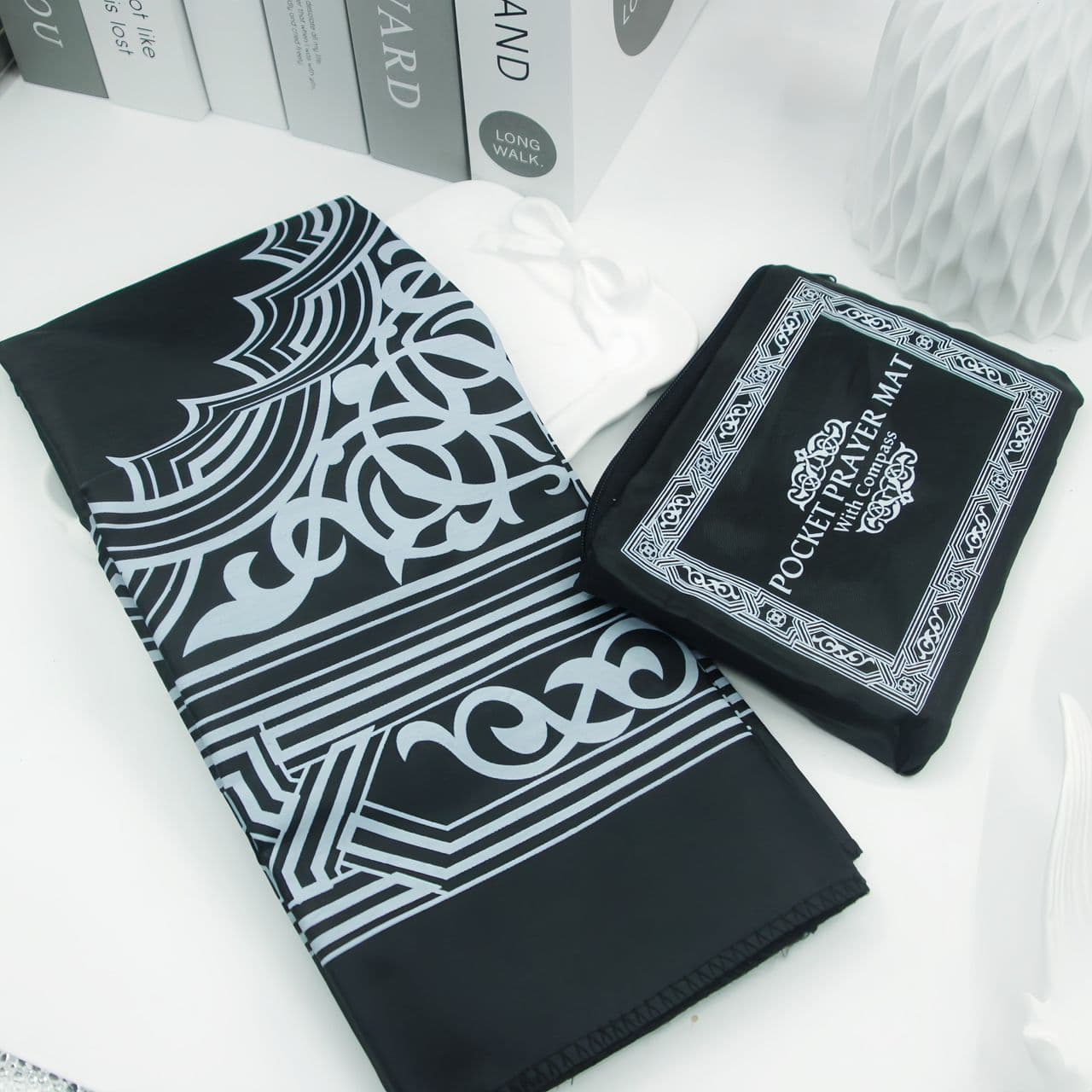 Pocket Prayer Mat with Compass