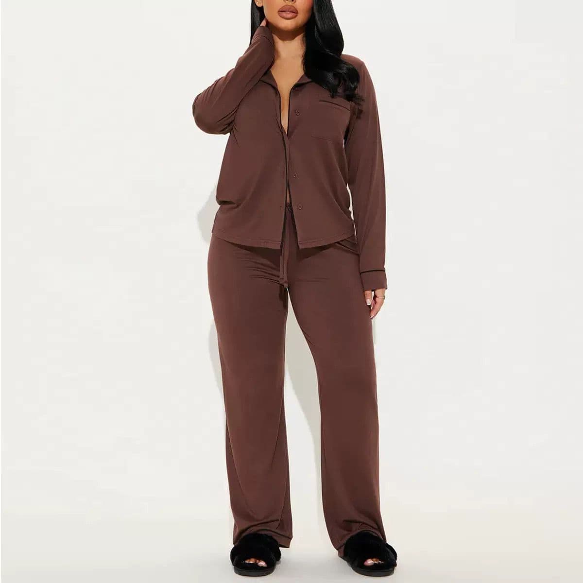 luxury pajamas set view 4