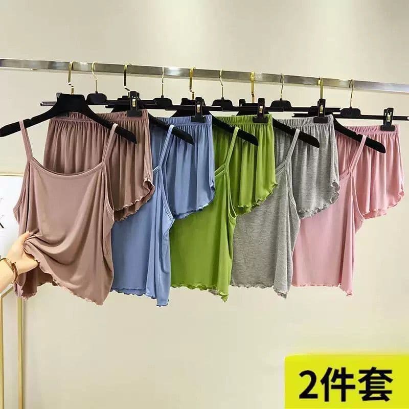 girls cami and short set